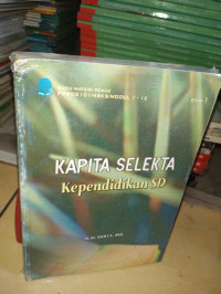 Image of Kapita Selekta Kependidikan SD