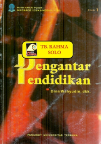 Image of Pengantar Pendidikan