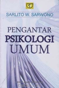 Image of PENGANTAR PSIKOLOGI UMUM